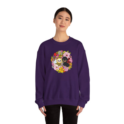Blooming Garden Bug‑Chis Sweatshirt