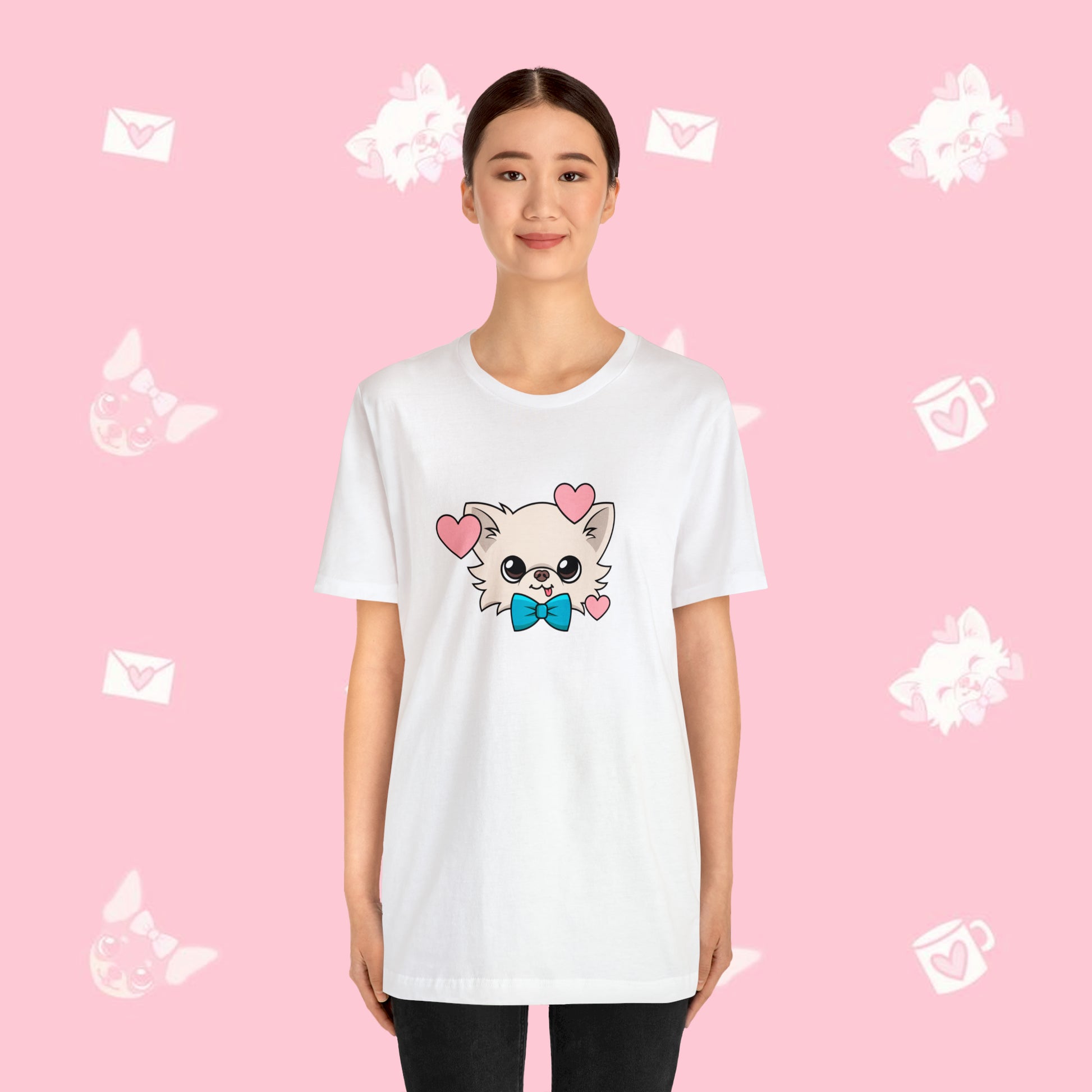 Cedric's Love Smile Unisex Short Sleeve Tee - Tiny Chihuahua Shop