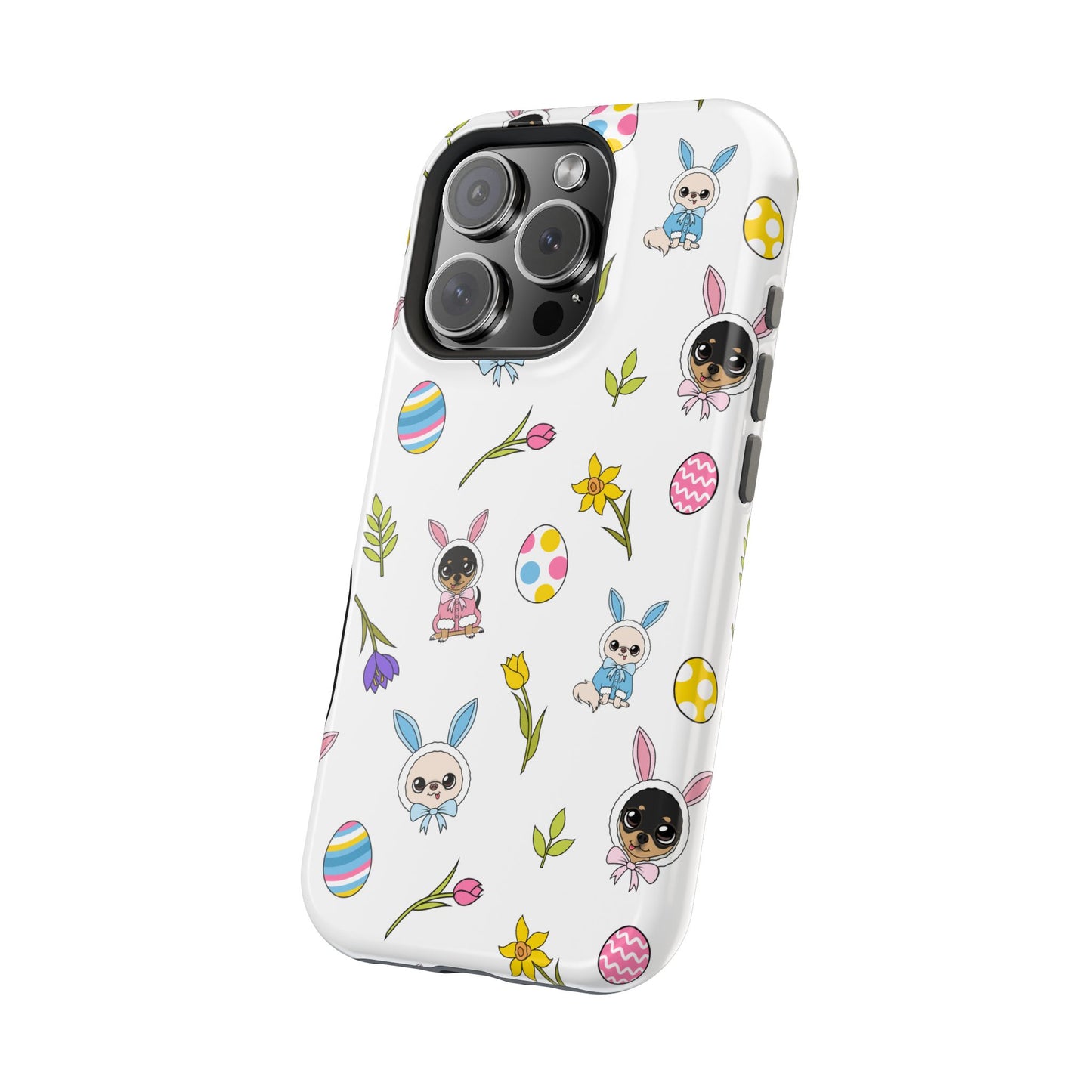 Cedric & Maya Easter Pattern Magnetic Tough Phone Case