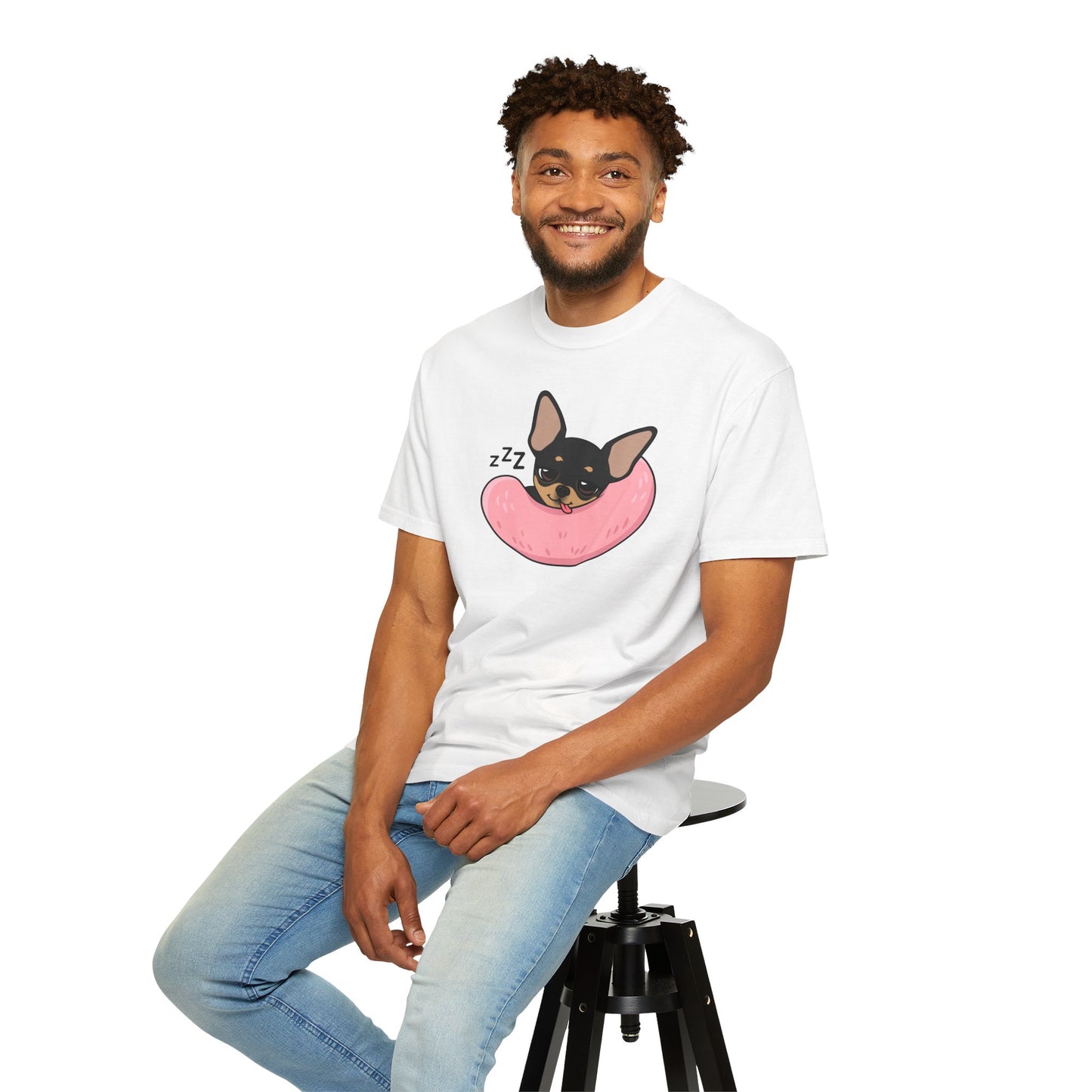 Sleepy Nap Time Maya Unisex Garment-Dyed T-Shirt – Safe Little Naps
