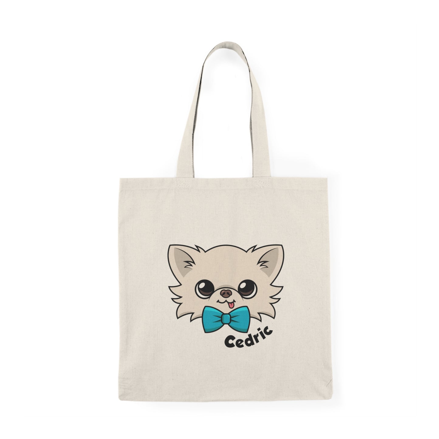 Classic Tiny Chihuahua Cedrics's Signature Cotton Tote - Tiny Chihuahua Shop