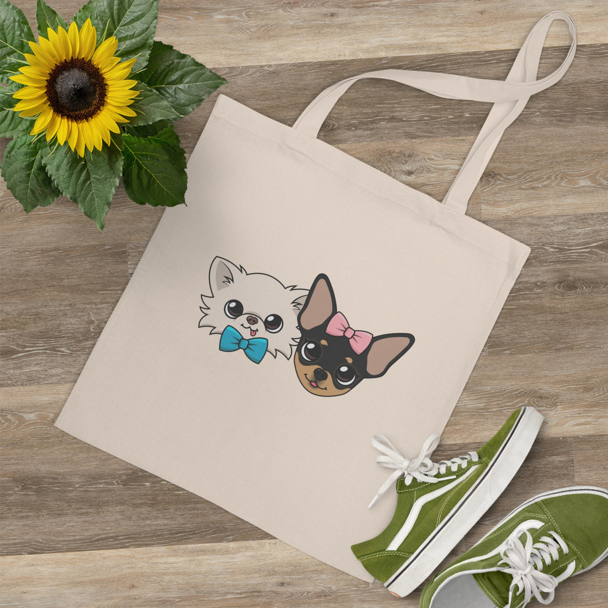 Cedric & Maya's Sibling Adventure Tote - Tiny Chihuahua Shop