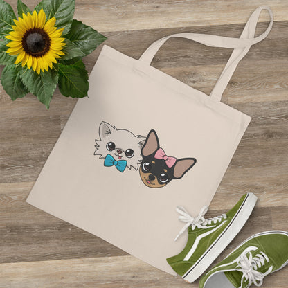 Cedric & Maya's Sibling Adventure Tote - Tiny Chihuahua Shop