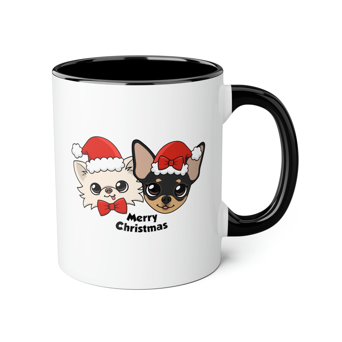 Cedric & Maya's Merry Christmas Mug - Tiny Chihuahua Shop