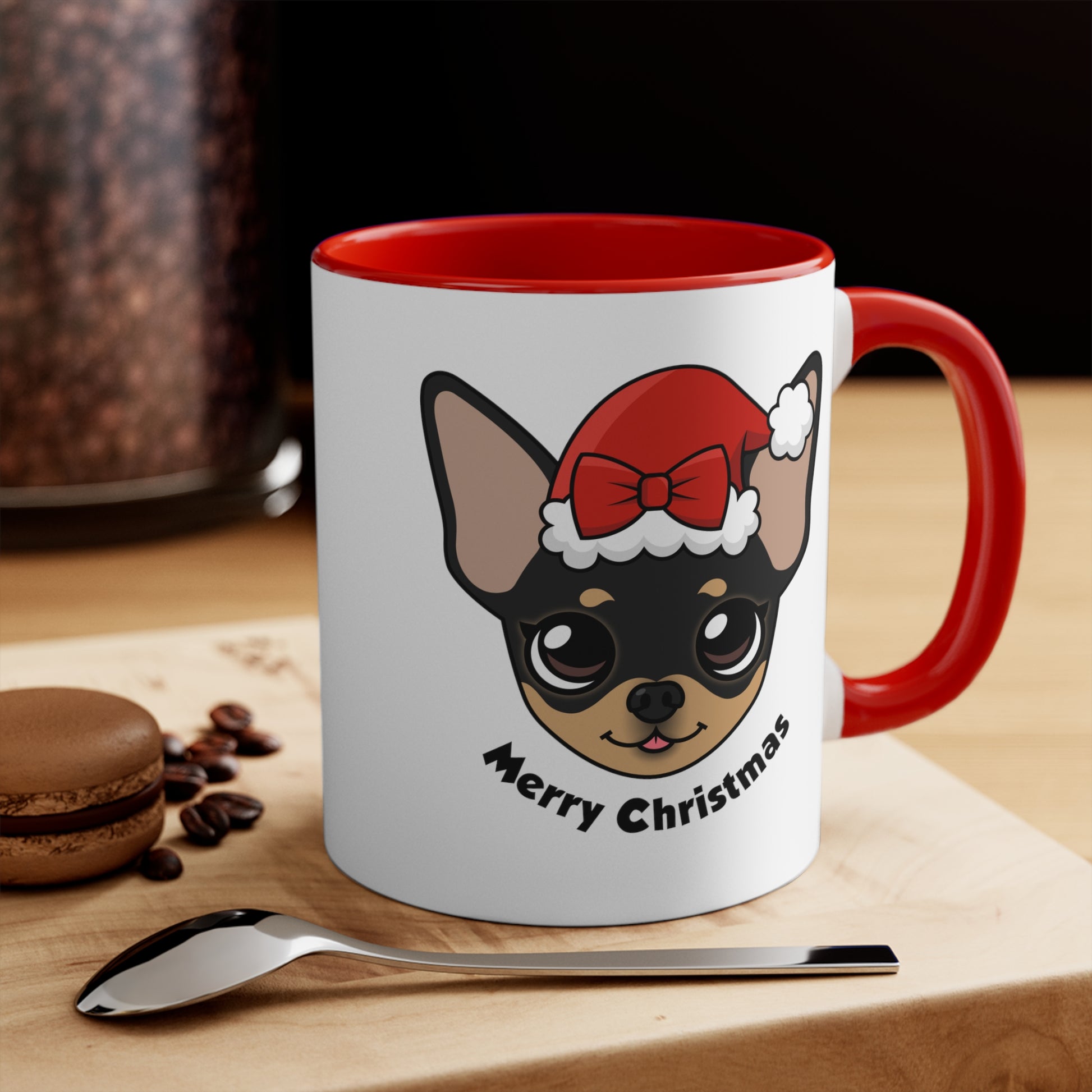 Maya's Merry Christmas Mug - Tiny Chihuahua Shop