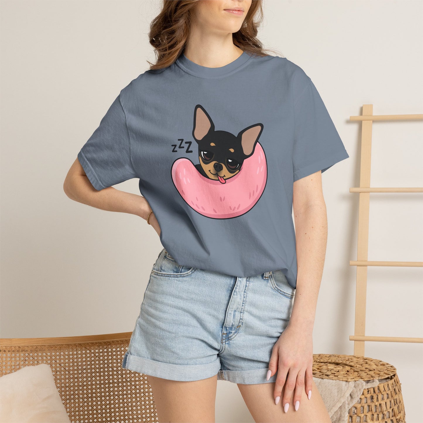 Sleepy Nap Time Maya Unisex Garment-Dyed T-Shirt – Safe Little Naps