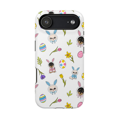 Cedric & Maya Easter Pattern Magnetic Tough Phone Case