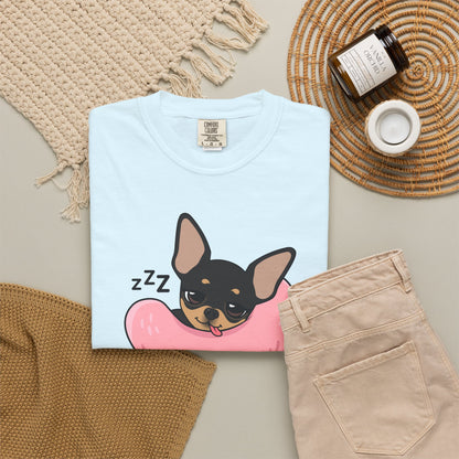 Sleepy Nap Time Maya Unisex Garment-Dyed T-Shirt – Safe Little Naps