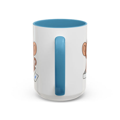 Chunky Monkey Weigh-In Moment Accent Coffee Mug