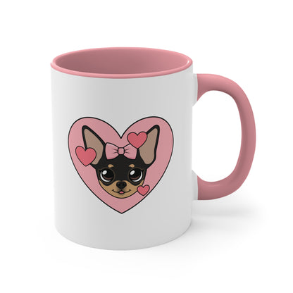 Maya's Happy Heart Mug - Tiny Chihuahua Shop