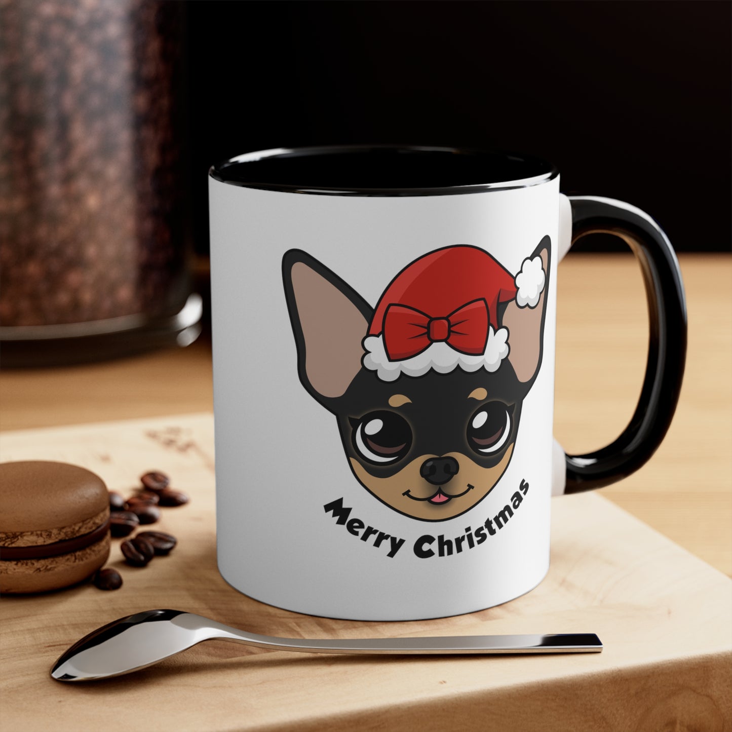 Maya's Merry Christmas Mug - Tiny Chihuahua Shop