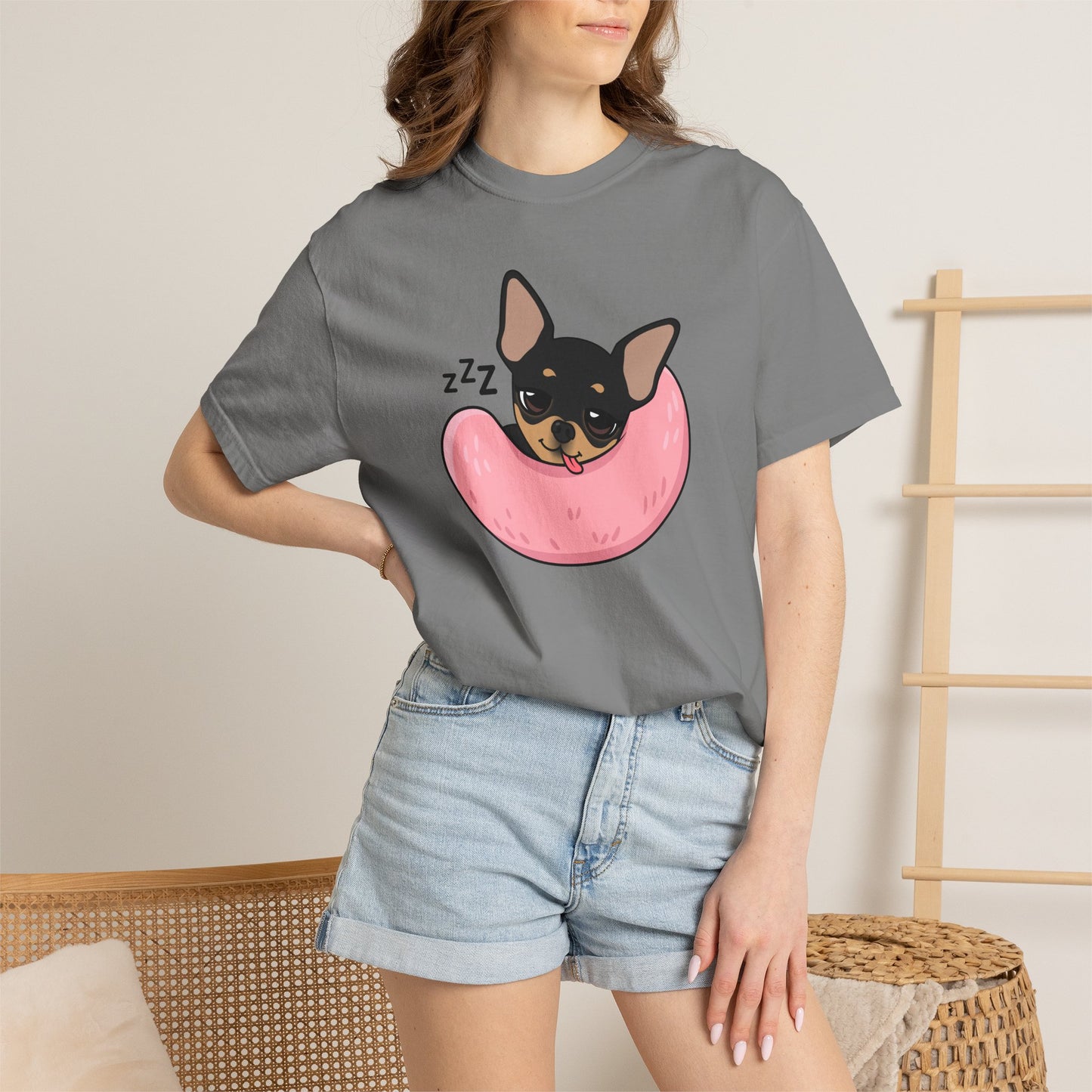 Sleepy Nap Time Maya Unisex Garment-Dyed T-Shirt – Safe Little Naps