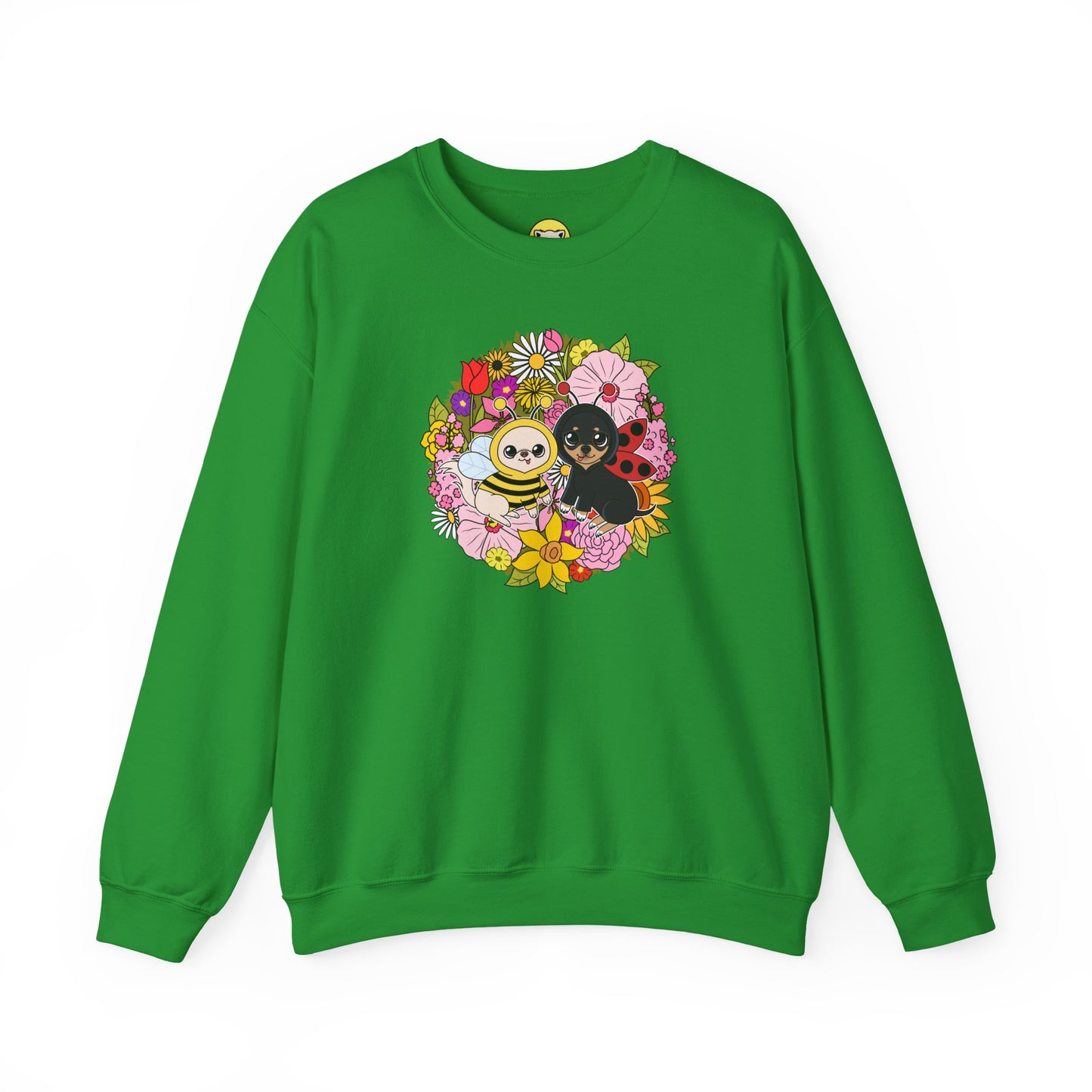 Blooming Garden Bug‑Chis Sweatshirt