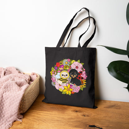 Blooming Garden Bug‑Chis Tote Bag