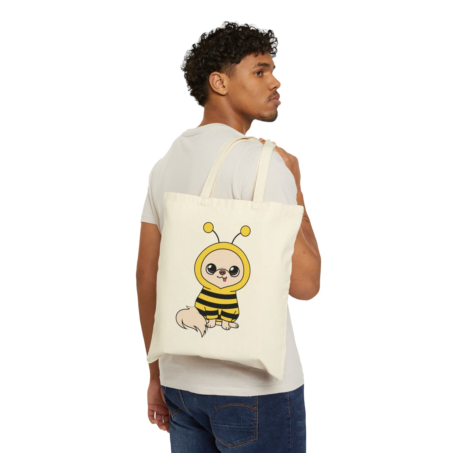 Beedric's Buzzworthy Cotton Tote - Tiny Chihuahua Shop