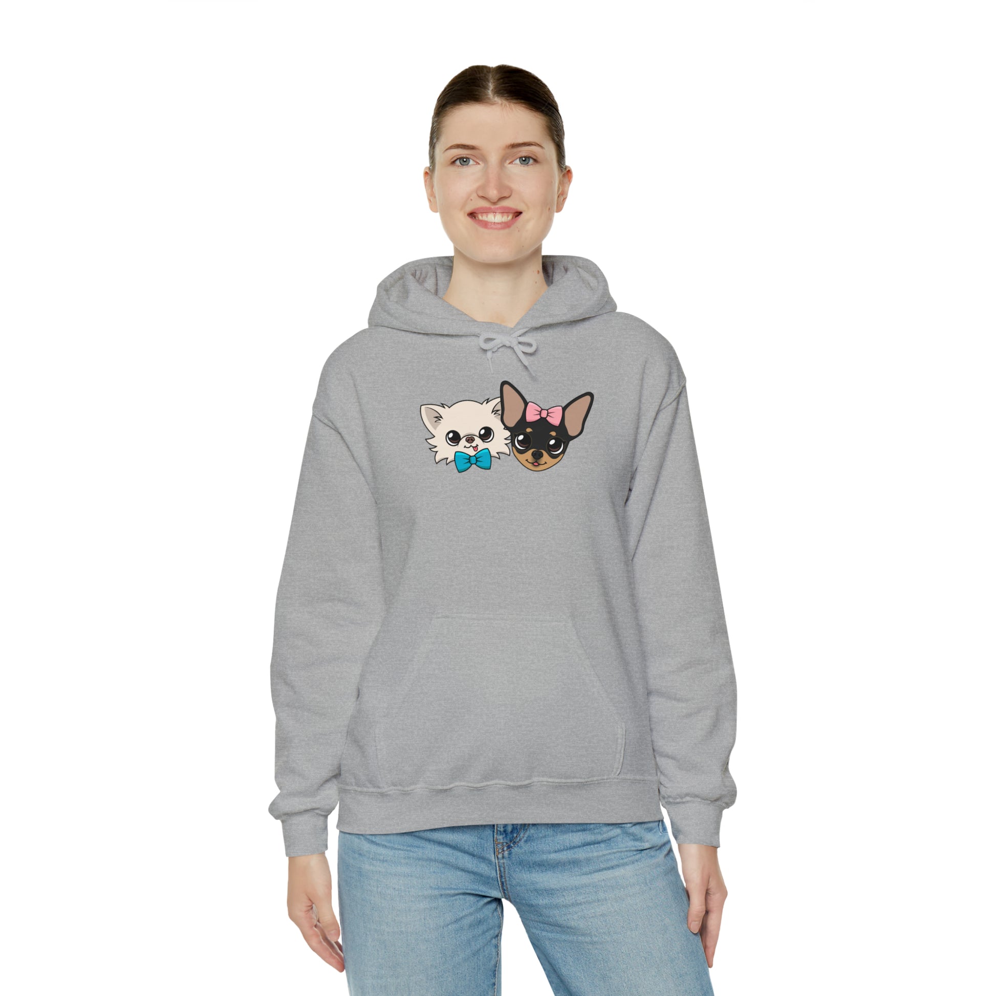 Cedric & Maya Hoodie - Tiny Chihuahua Shop