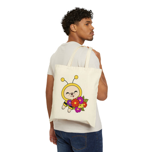 Beedric's Flower Rating Cotton Tote - Tiny Chihuahua Shop