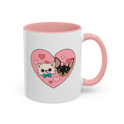 Taza Corazón de hermano de Cedric y Maya