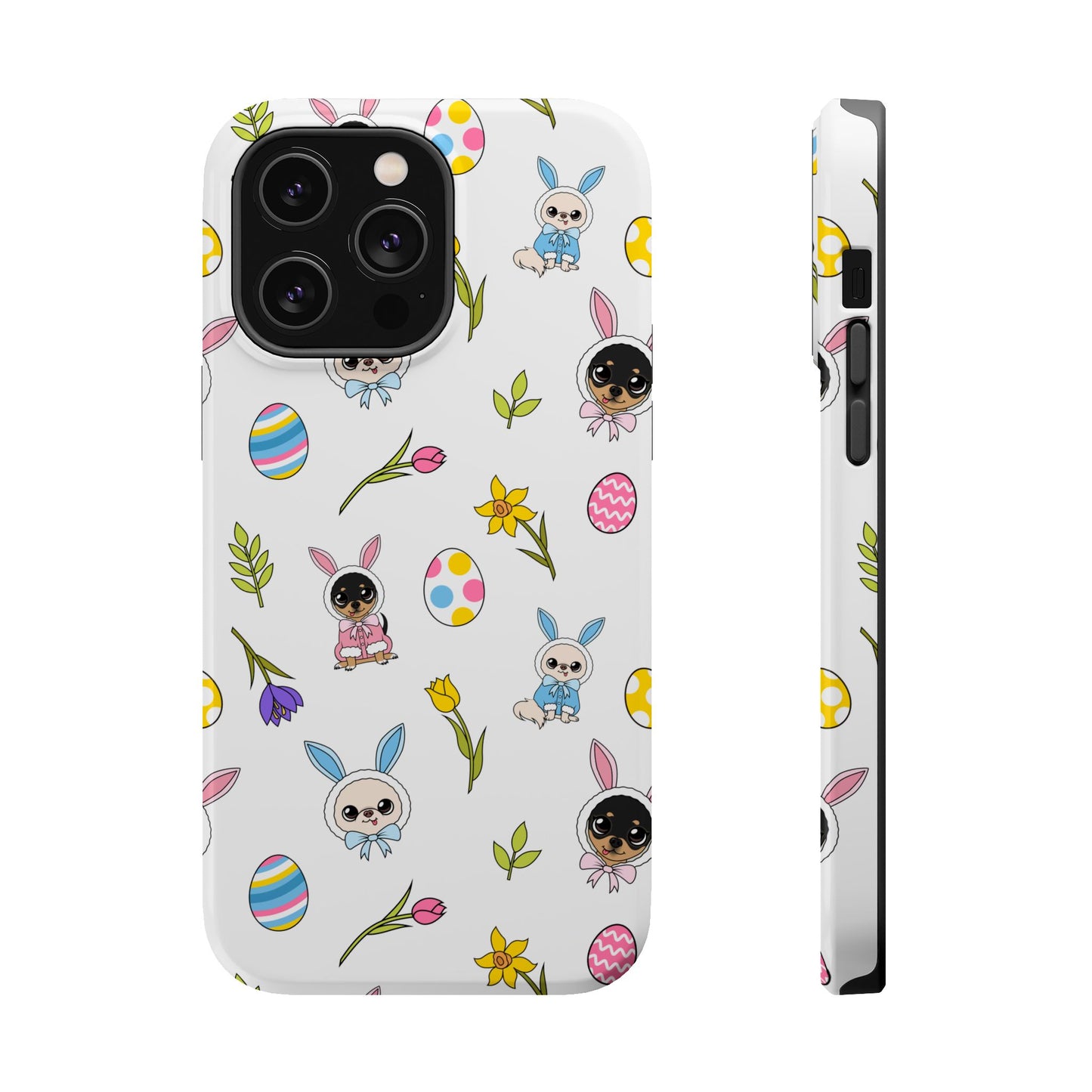 Cedric & Maya Easter Pattern Magnetic Tough Phone Case