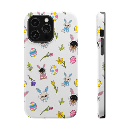 Cedric & Maya Easter Pattern Magnetic Tough Phone Case