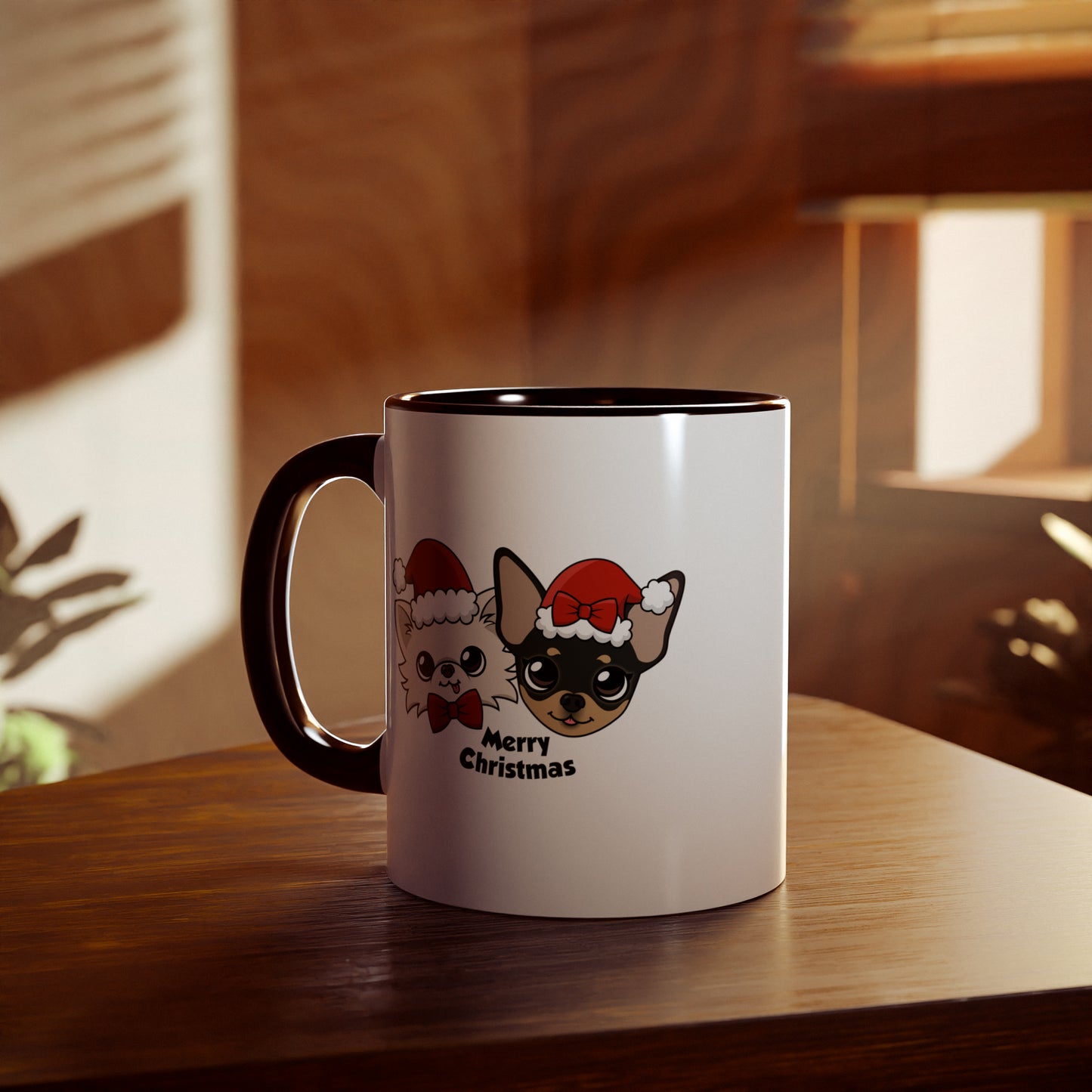 Cedric & Maya's Merry Christmas Mug - Tiny Chihuahua Shop