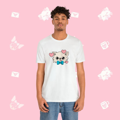 Cedric's Love Smile Unisex Short Sleeve Tee - Tiny Chihuahua Shop