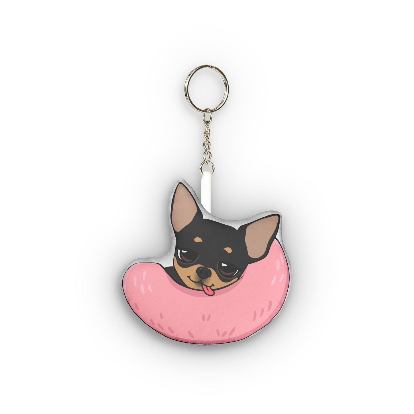 Sleepy Nap Time Maya Custom Shape Mini Plush Keychain