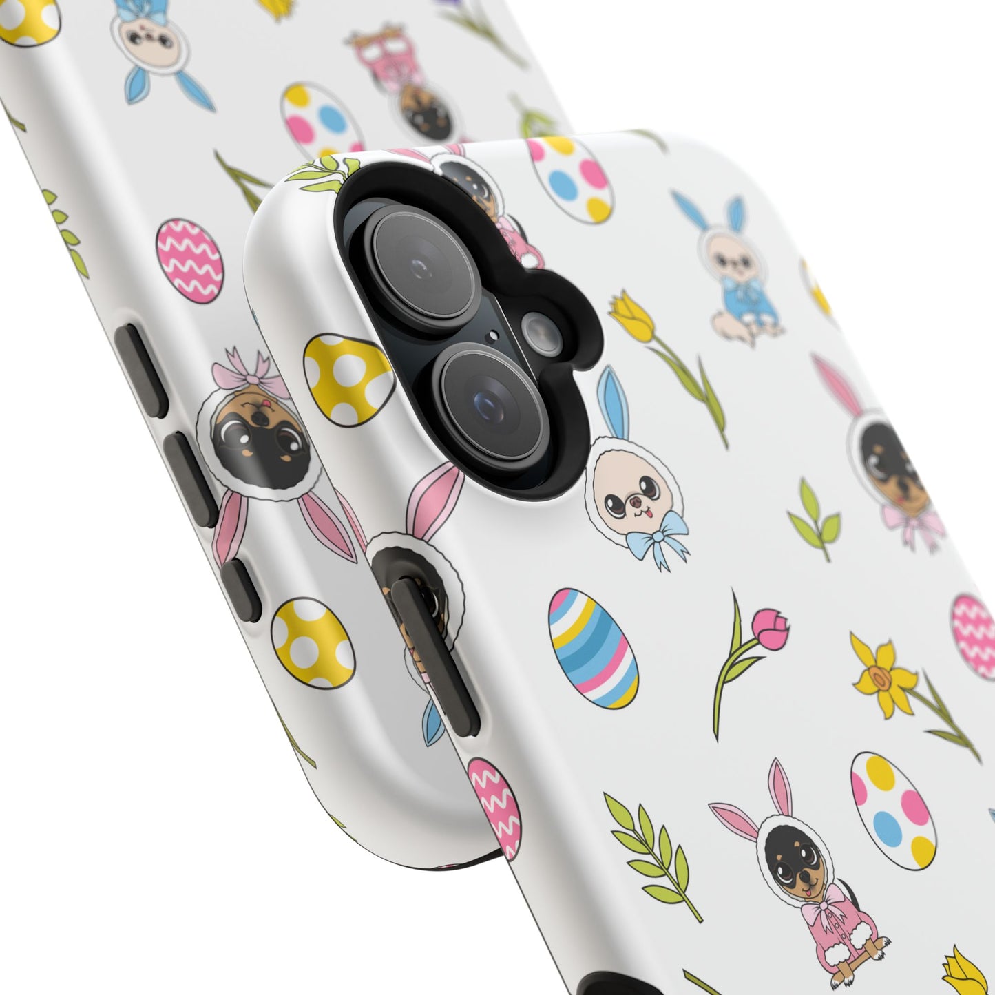 Cedric & Maya Easter Pattern Magnetic Tough Phone Case