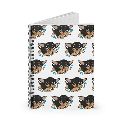 Air Swimming Maya Spiral Notebook – Gentle Summer Joy