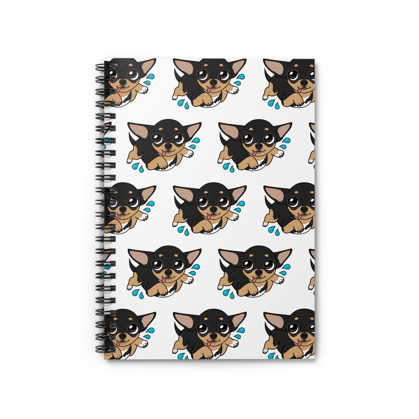 Air Swimming Maya Spiral Notebook – Gentle Summer Joy