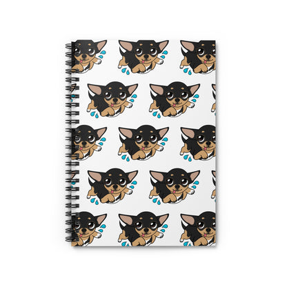 Air Swimming Maya Spiral Notebook – Gentle Summer Joy