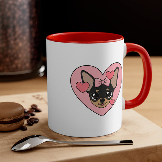 Maya's Happy Heart Mug - Tiny Chihuahua Shop