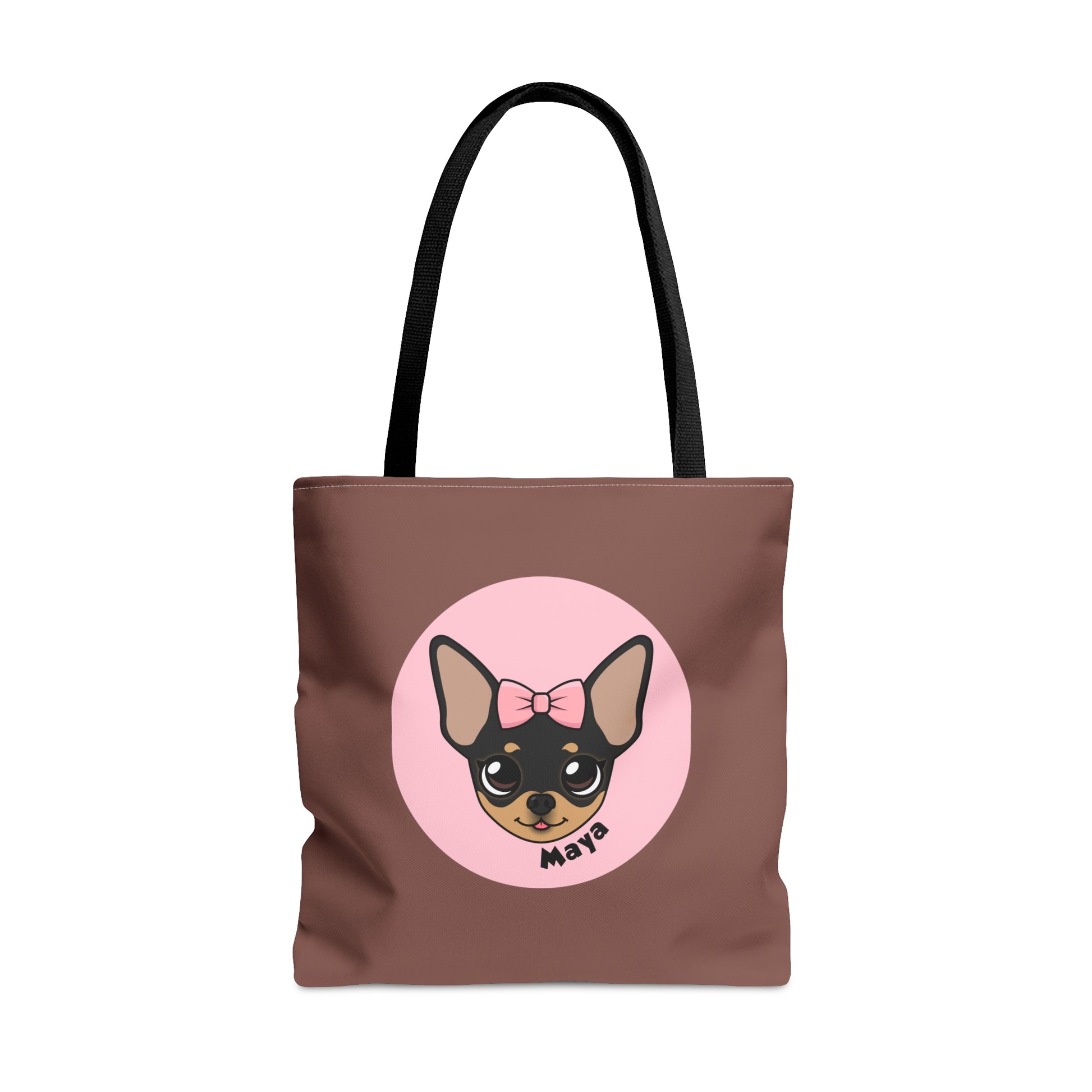 Tiny Chihuahua Maya's Trendy Tote - Chocolate Edition - Tiny Chihuahua Shop