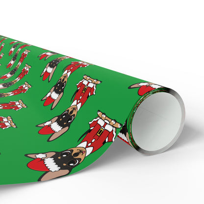 Santa Maya's Festive Wrapping Paper