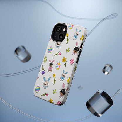 Cedric & Maya Easter Pattern Magnetic Tough Phone Case