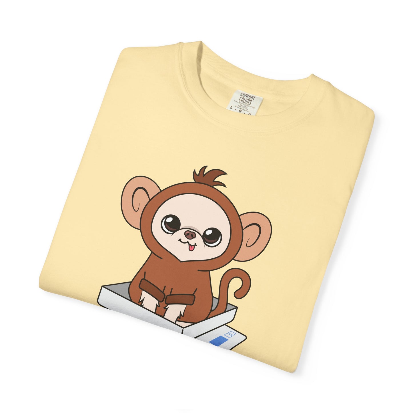 Chunky Monkey Weigh-In Moment Unisex Garment-Dyed T-Shirt