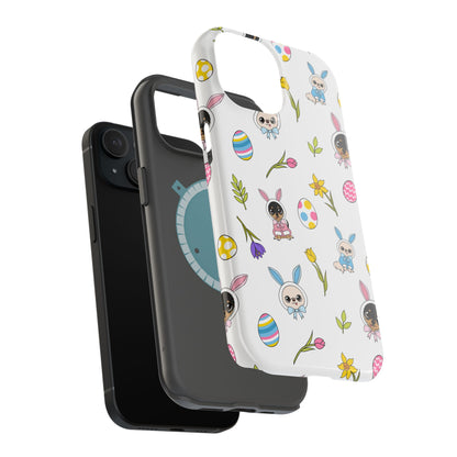 Cedric & Maya Easter Pattern Magnetic Tough Phone Case