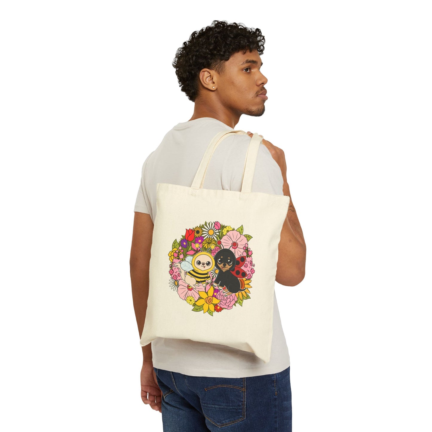 Blooming Garden Bug‑Chis Tote Bag