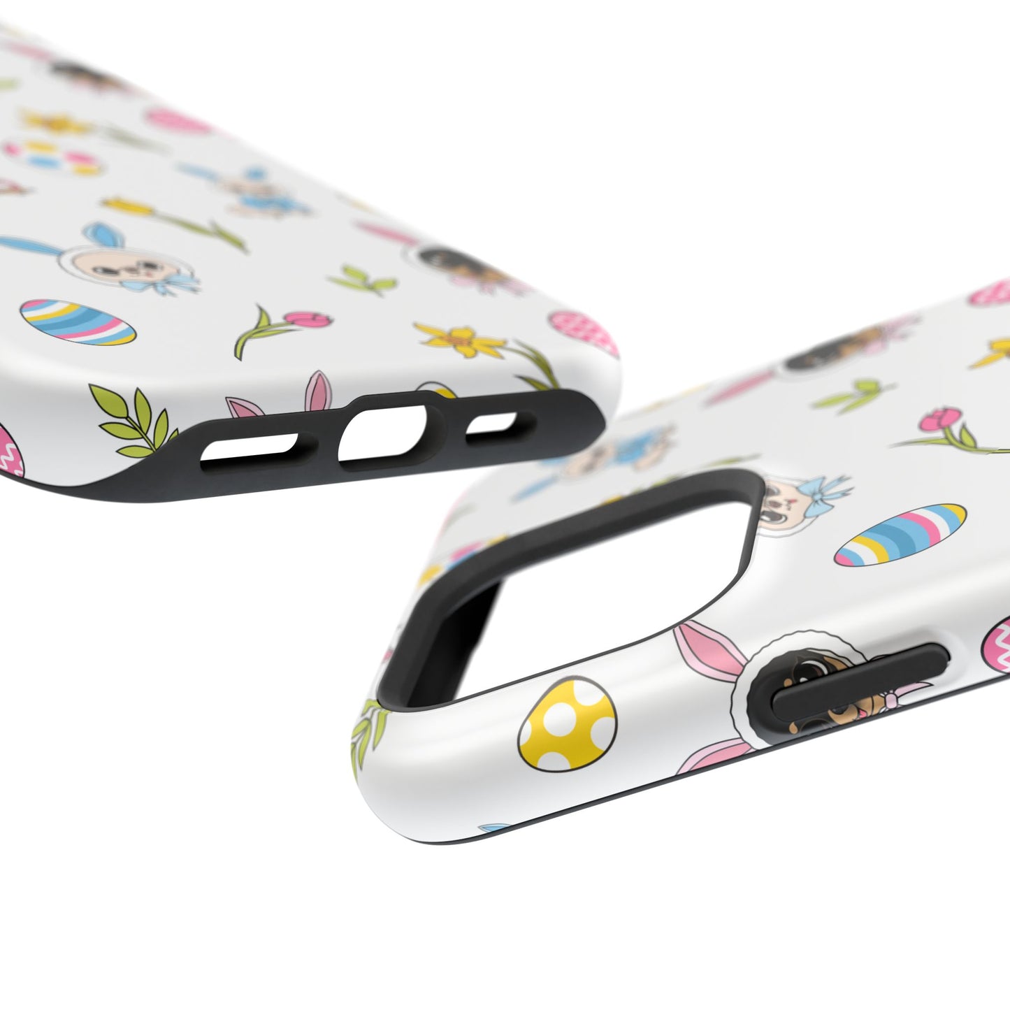 Cedric & Maya Easter Pattern Magnetic Tough Phone Case