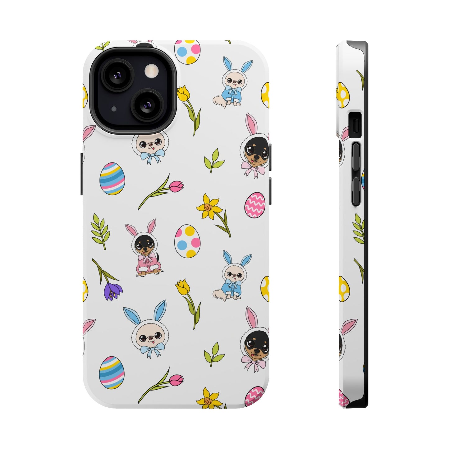 Cedric & Maya Easter Pattern Magnetic Tough Phone Case