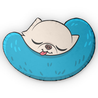 Sleepy Nap Time Cedric Custom Shaped Pillow of Calm