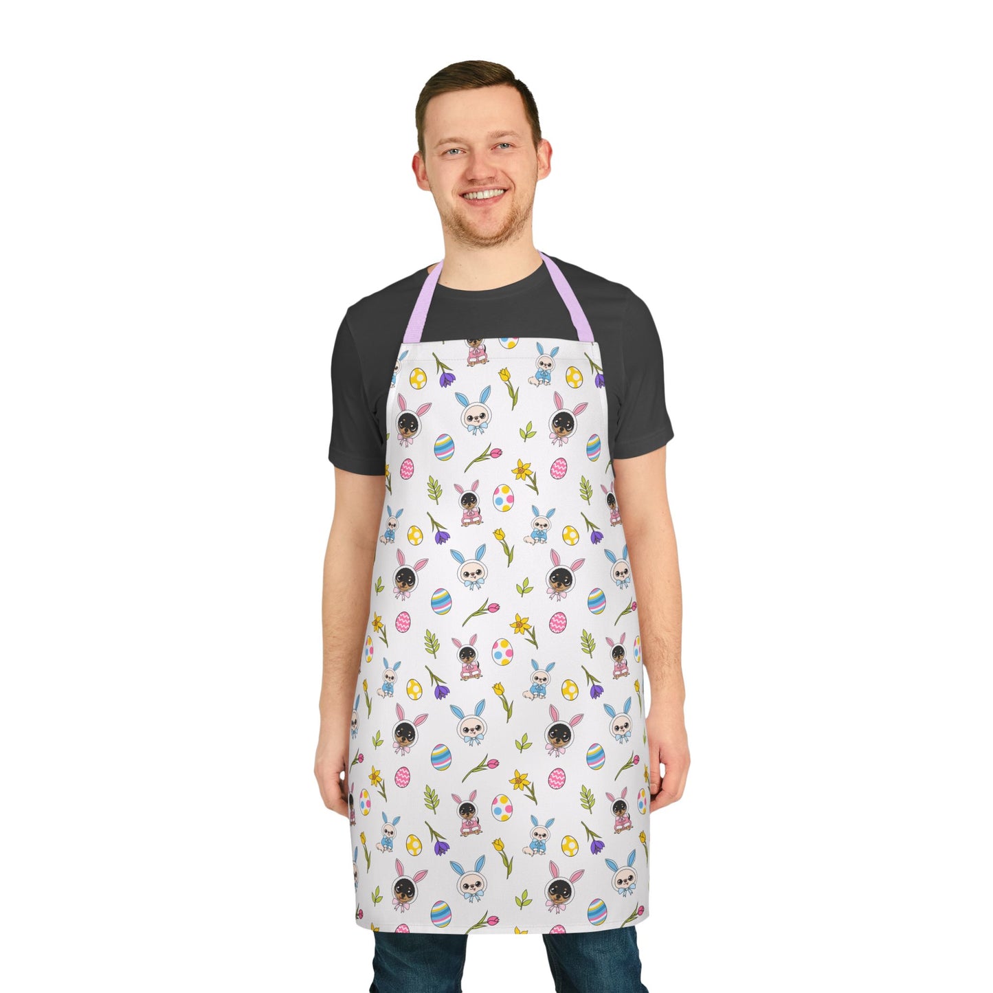 Cedric & Maya Easter Pattern Apron – Tiny Spring Moments