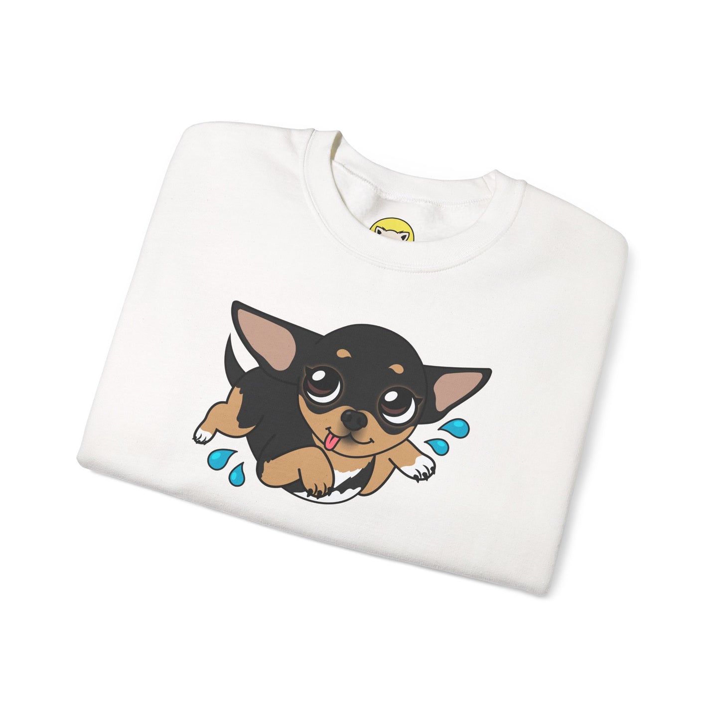 Air Swimming Maya Unisex Crewneck Sweatshirt – Gentle Summer Paws