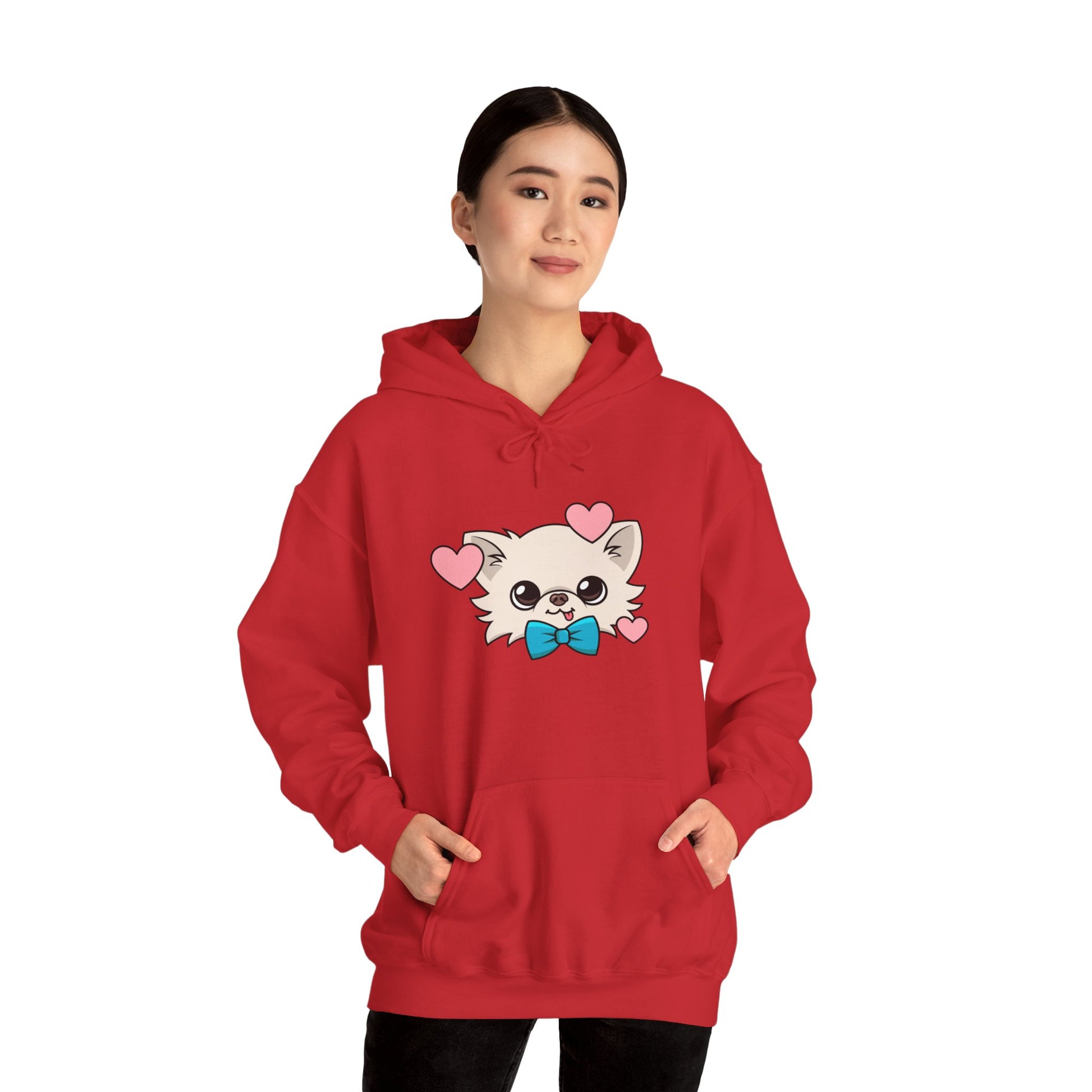 Cedric's Warm Love Smile Unisex Hoodie - Tiny Chihuahua Shop