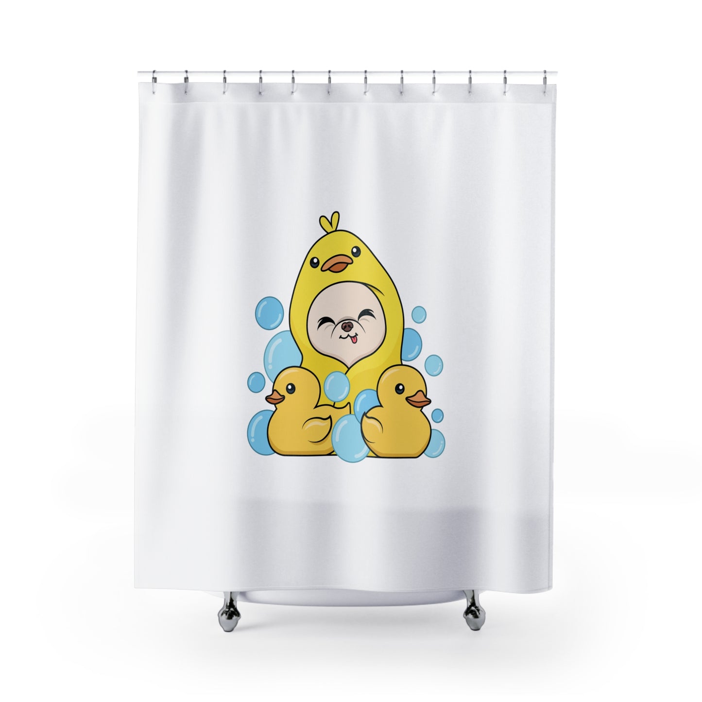 Ducky Cedric Splash Shower Curtain