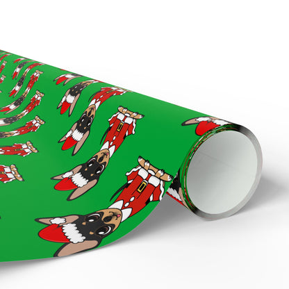 Santa Maya's Festive Wrapping Paper