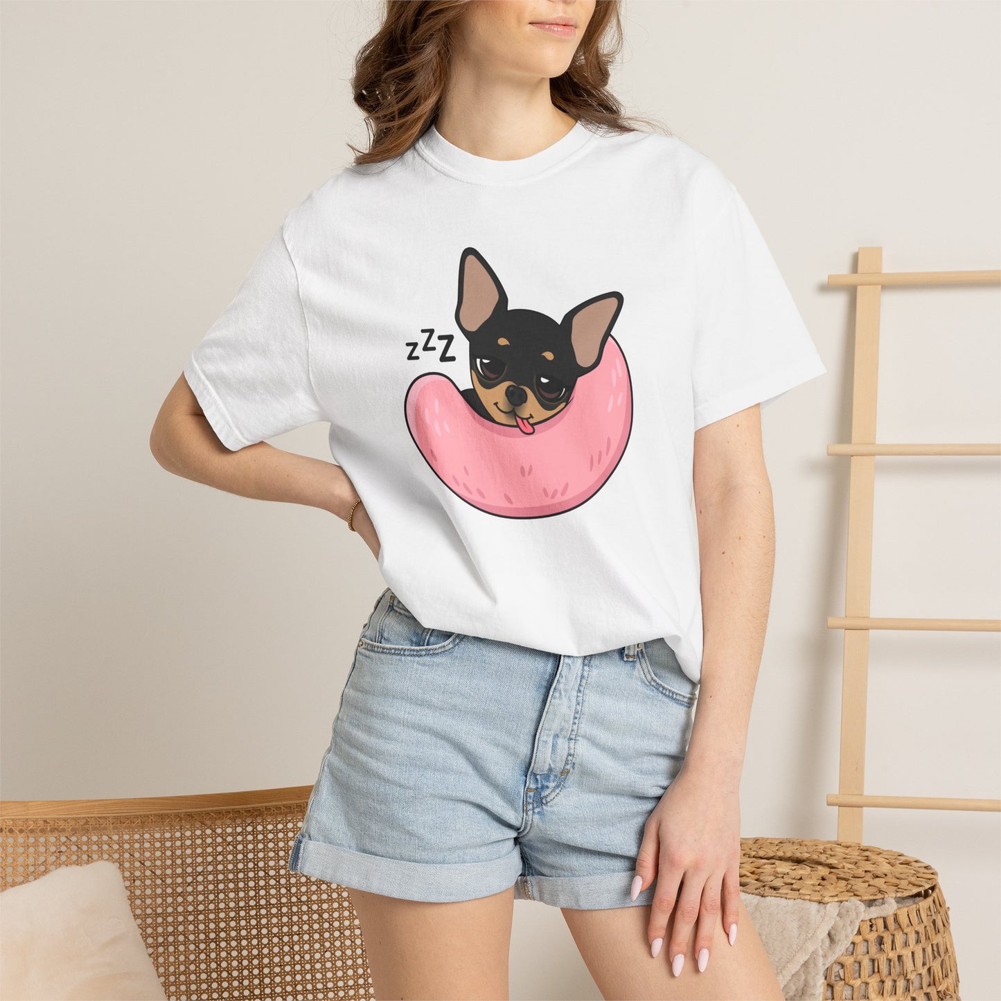 Sleepy Nap Time Maya Unisex Garment-Dyed T-Shirt – Safe Little Naps