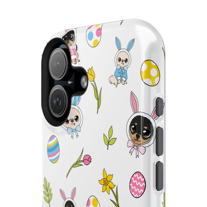 Cedric & Maya Easter Pattern Magnetic Tough Phone Case