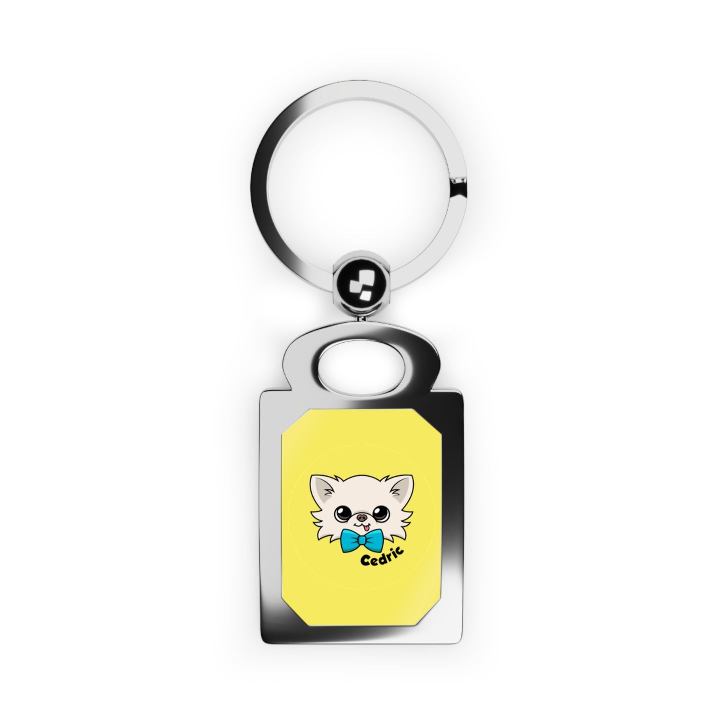 Cedric's Charm Keyring - Zinc