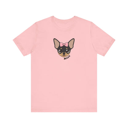 Tiny Chihuahua Maya's Signature Unisex Tee